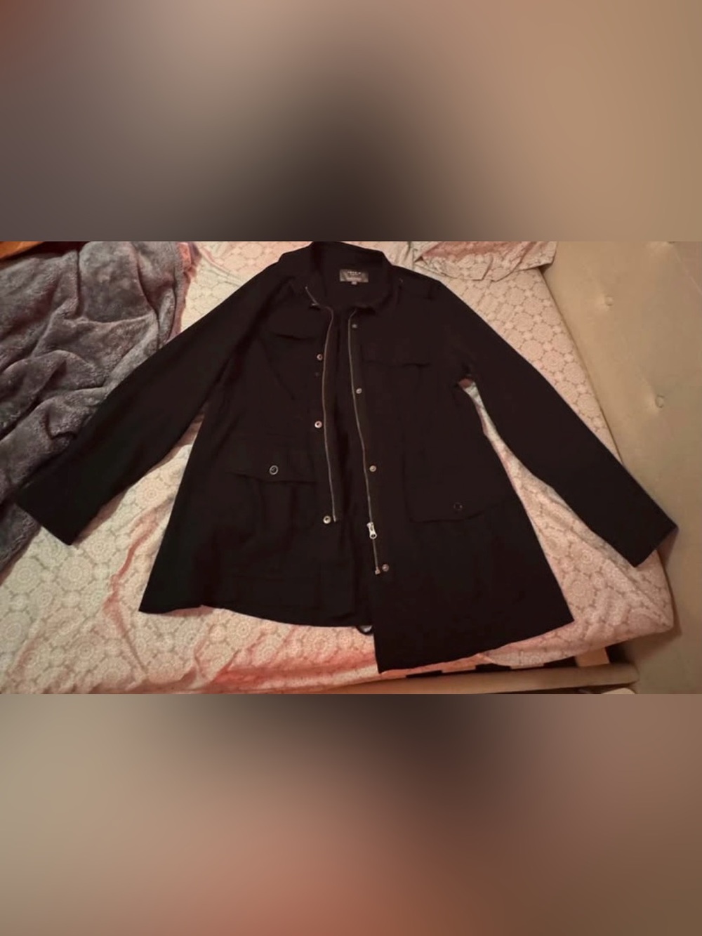 Classic Black Women's Zip-Front Adirondack Jacket